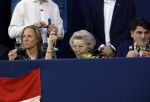 Amsterdam 24 januari 2026
Prinses Beatrix bezoekt jumping Amsterdam . Nichtje prinses Margarita ontvangt haar in de RAI.