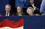 Amsterdam 24 januari 2026
Prinses Beatrix bezoekt jumping Amsterdam . Nichtje prinses Margarita ontvangt haar in de RAI.