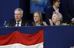 Amsterdam 24 januari 2026
Prinses Beatrix bezoekt jumping Amsterdam . Nichtje prinses Margarita ontvangt haar in de RAI.