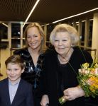 Amsterdam 24 januari 2026
Prinses Beatrix bezoekt jumping Amsterdam . Nichtje prinses Margarita ontvangt haar in de RAI.