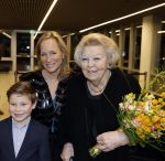 Amsterdam 24 januari 2026
Prinses Beatrix bezoekt jumping Amsterdam . Nichtje prinses Margarita ontvangt haar in de RAI.