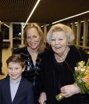 Amsterdam 24 januari 2026
Prinses Beatrix bezoekt jumping Amsterdam . Nichtje prinses Margarita ontvangt haar in de RAI.