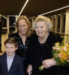 Amsterdam 24 januari 2026
Prinses Beatrix bezoekt jumping Amsterdam . Nichtje prinses Margarita ontvangt haar in de RAI.