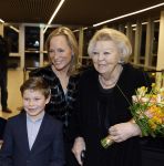 Amsterdam 24 januari 2026
Prinses Beatrix bezoekt jumping Amsterdam . Nichtje prinses Margarita ontvangt haar in de RAI.