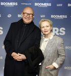 Amsterdam 16 februari 2026
Premiere Boomers met oa Huub Stapel Jennifer Hofman ( zwanger) Renee Fokker Johanna Ter Steege Hans Kesting Serge Henri Valcke ea  in Tuschinski . Renee Soutendijk kwam met man Thed Lensen