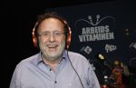 Hilversum 19 februari 2026
Rick van Velthuysen, Bas Westerweel, Hans Schiffers en Mirjam Verhoef tijdens de viering van het 80-jarig jubileum van Arbeidsvitaminen. Het langstlopende nationale radioprogramma viert dit met een live-uitzending vanuit de Vioolkist in Hilversum
