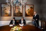 Den Haag, 23 Februari 2026
Presentatie Nieuw Kabinet Jetten
Huis ten Bosch
Rob Jetten en Koning Willem Alexander