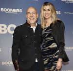 Amsterdam 16 februari 2026
Premiere Boomers met oa Huub Stapel Jennifer Hofman ( zwanger) Renee Fokker Johanna Ter Steege Hans Kesting Serge Henri Valcke ea  in Tuschinski . Rob Kamphues met vriendin Kristi