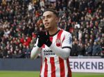 Eindhoven, 1 Februari 2026
Kompetitiewedstrijd PSV-Feyenoord, eindstand 3-0
Sergino Dest