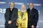 Amsterdam 16 februari 2026
Premiere Boomers met oa Huub Stapel Jennifer Hofman ( zwanger) Renee Fokker Johanna Ter Steege Hans Kesting Serge Henri Valcke ea  in Tuschinski . Theu Boermans