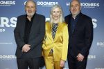 Amsterdam 16 februari 2026
Premiere Boomers met oa Huub Stapel Jennifer Hofman ( zwanger) Renee Fokker Johanna Ter Steege Hans Kesting Serge Henri Valcke ea  in Tuschinski . Theu Boermans