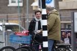 Amsterdam 26 januari 2026
Twan Huys op de fiets in Amsterdam
