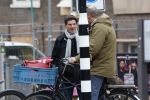 Amsterdam 26 januari 2026
Twan Huys op de fiets in Amsterdam