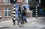 Amsterdam 26 januari 2026
Twan Huys op de fiets in Amsterdam