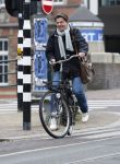 Amsterdam 26 januari 2026
Twan Huys op de fiets in Amsterdam