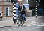 Amsterdam 26 januari 2026
Twan Huys op de fiets in Amsterdam