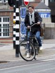 Amsterdam 26 januari 2026
Twan Huys op de fiets in Amsterdam