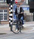 Amsterdam 26 januari 2026
Twan Huys op de fiets in Amsterdam