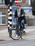 Amsterdam 26 januari 2026
Twan Huys op de fiets in Amsterdam