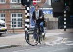 Amsterdam 26 januari 2026
Twan Huys op de fiets in Amsterdam