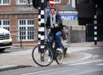 Amsterdam 26 januari 2026
Twan Huys op de fiets in Amsterdam
