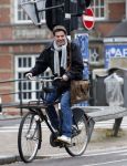 Amsterdam 26 januari 2026
Twan Huys op de fiets in Amsterdam