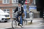 Amsterdam 26 januari 2026
Twan Huys op de fiets in Amsterdam