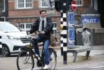 Amsterdam 26 januari 2026
Twan Huys op de fiets in Amsterdam