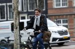 Amsterdam 26 januari 2026
Twan Huys op de fiets in Amsterdam