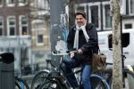 Amsterdam 26 januari 2026
Twan Huys op de fiets in Amsterdam