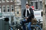 Amsterdam 26 januari 2026
Twan Huys op de fiets in Amsterdam