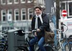 Amsterdam 26 januari 2026
Twan Huys op de fiets in Amsterdam
