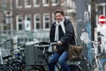 Amsterdam 26 januari 2026
Twan Huys op de fiets in Amsterdam