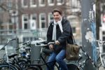 Amsterdam 26 januari 2026
Twan Huys op de fiets in Amsterdam