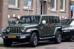 Amsterdam 28 januari 2026
Yvonne Brandsteder  bij haar electrische jeep