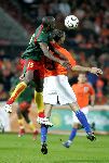 Zaterdag, 27 Mei 2006 Vriendschappelijke interland op weg naar het WK 2006 Nederland-Kameroen, eindstand 1-0
Andre Ooijer
© Foto Jeffrey Derksen