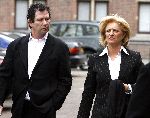 Utrecht 14 april 2006
Begrafenis Wout v Dodeweerd.
Anita Meier met ex man Ton de Leeuwe