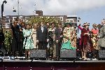 Almere 29 april 2006
Koninginnedag 2006 in Almere en Zeewolde.
 Prins Constantijn en Prinses laurentien Maxima Prins Willem Alexander Prinses Annette Prinses mabel Prins Friso Prinses marilene Prins Maurits Koningin Beatrix Prinses Margriet Pieter v Vollenhoven Prins Floris Prinses Aimee en Prien Pieter Christiaan Annemarie Jorritsma