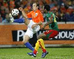 Zaterdag, 27 Mei 2006 Vriendschappelijke interland op weg naar het WK 2006 Nederland-Kameroen, eindstand 1-0
Arjen Robben
© Edwin van Zandvoort