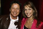 Amsterdam 4 april 2006
Presentatie samsung telefoon in Cineac.
Floortje idols met Armando Borsato