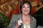 Amsterdam 11 april 2006
Catherine Keyl onder paraplu