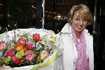 Amsterdam 11 april 2006
Joop Braakhekke viert zijn 65 verjaardag in le Garage
Denise Mooij