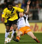 Breda, 9 Mei 2006 Laatste wedstrijd in de play-offs voor degradatie/promotie eredivisie Seizoen 2005/2006
NAC-FC Volendam, eindstand 0-0
Evander Sno
© Edwin van Zandvoort