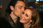 Amsterdam 9 april 2006
Premiere Black Pinocchio in de RAI.
Fabienne de Vries met vriend