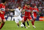 Eindhoven, 10 Mei 2006 Finale UEFA Cup Seizoen 2005/2006 tussen Middlesbrough FC-FC Sevilla, eindstand 0-4
Fabio Rochemback in duel met Enzo Maresca
© Edwin van Zandvoort
