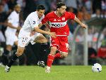 Eindhoven, 10 Mei 2006 Finale UEFA Cup Seizoen 2005/2006 tussen Middlesbrough FC-FC Sevilla, eindstand 0-4
Fabio Rochemback in duel Marti
© Edwin van Zandvoort