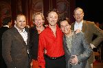 Hilversum 30 april 2006
Dancing with the stars.
Frits Sissing met zijn broers.