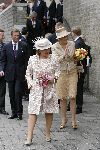 Amsterdam 26 april 2006
Maxima Prins Willem Alexander en de groothertog Hendrik van Luxemburg met zijn vrouw Groothertogin Maria Theresa bezoeken het v Gogh museum.