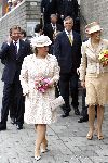 Amsterdam 26 april 2006
Maxima Prins Willem Alexander en de groothertog Hendrik van Luxemburg met zijn vrouw Groothertogin Maria Theresa bezoeken het v Gogh museum.