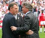 Rotterdam, 7 Mei 2006
Finale KNVB Beker AJAX-PSV, eindstand 2-1
Guus Hiddink met Ruud Krol